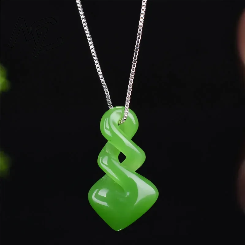 Men Accessories For Hand - Natural Hetian Jade Green Colour Pendant