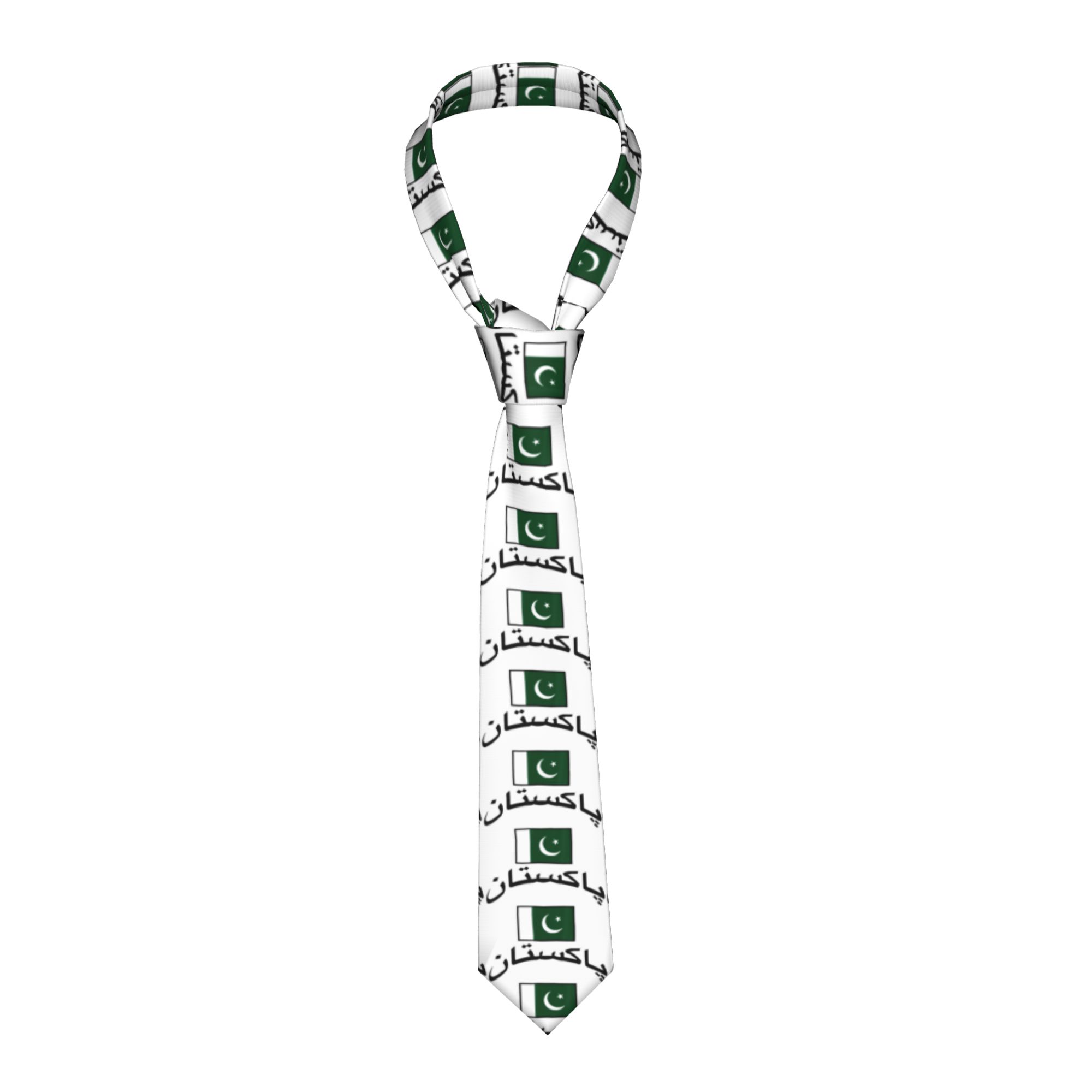 Men Accessories Pakistan - Pakistan Flag Pakistani Tie Leisure Neck