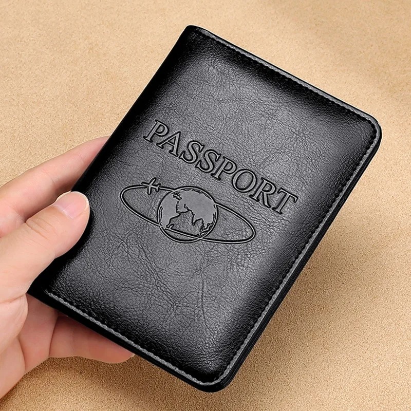 Unisex Genuine Leather Passpor - Men'S Accessories Wallet ulasan dan harga