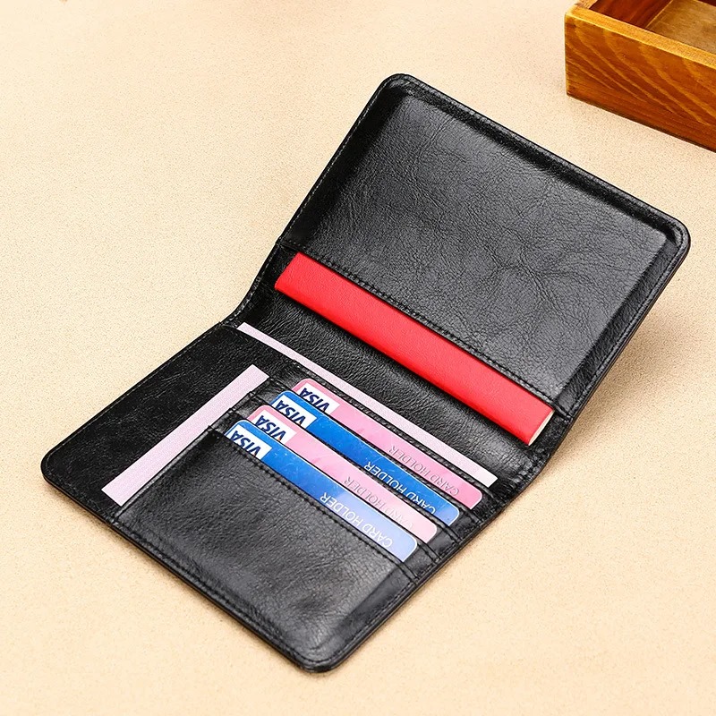 Unisex Genuine Leather Passpor - Men'S Accessories Wallet ulasan dan harga