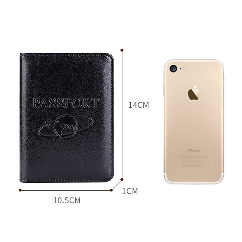 Unisex Genuine Leather Passpor - Men'S Accessories Wallet ulasan dan harga