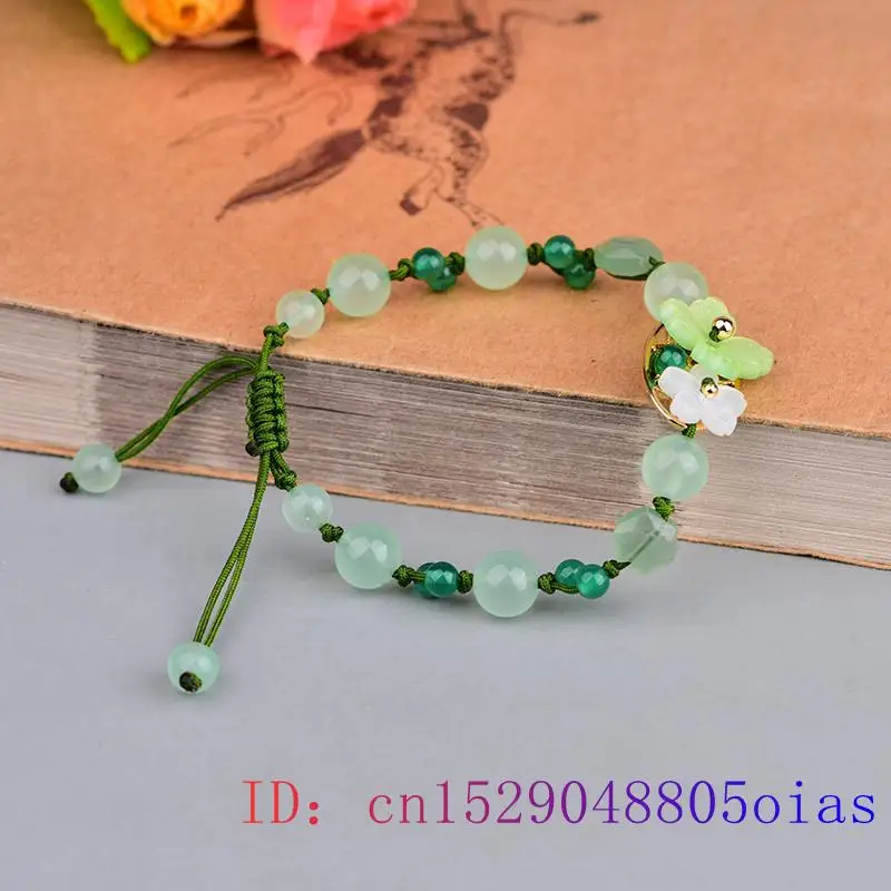 Green Jade Flower Bracelet Amu - Bracelet Beaded Men ulasan dan harga