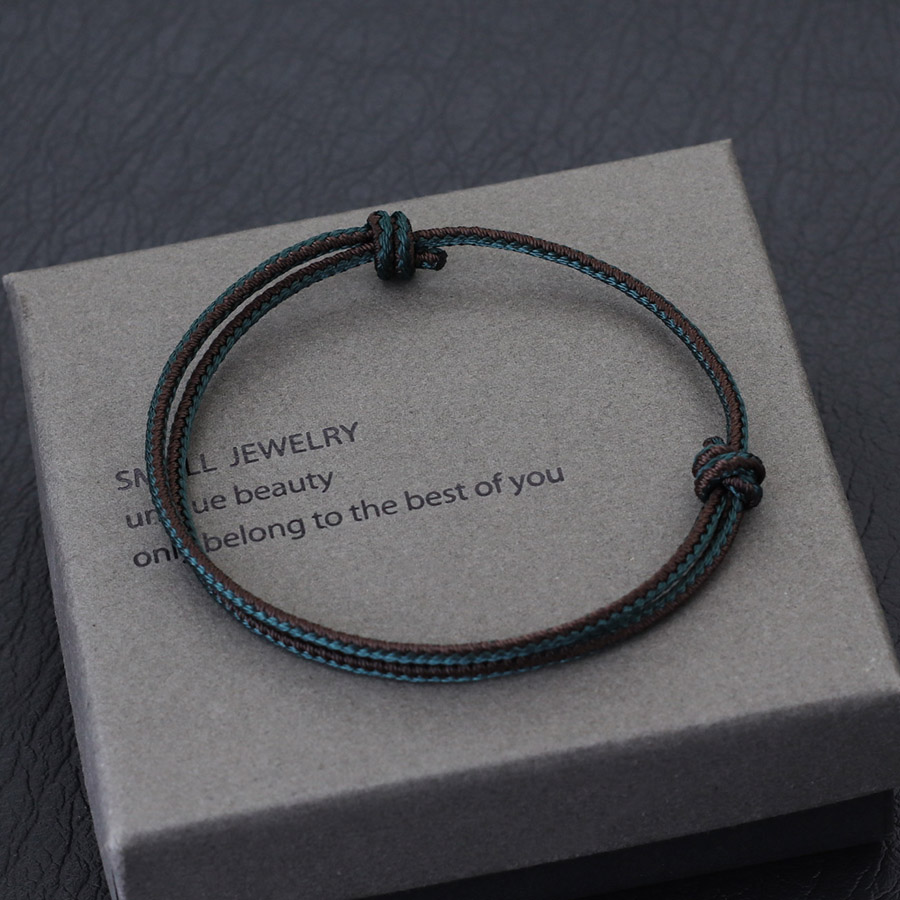 Unique Men Bracelet String Mot - Men Accessories For Hand ulasan dan harga