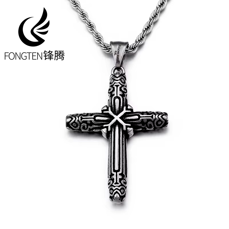 Fongten Retro Cross Blessing P - Men Accessories Singapore ulasan dan harga