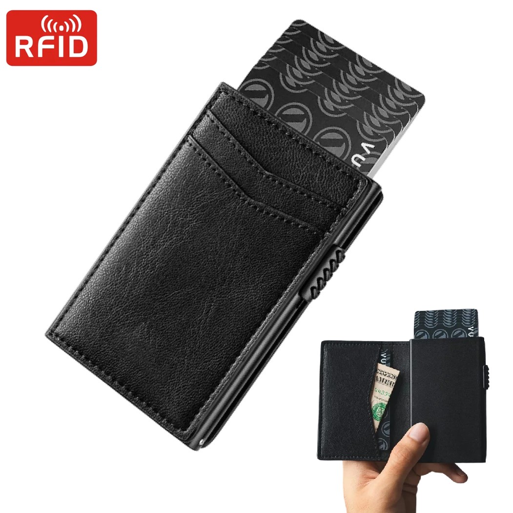 Mens Minimalist Wallet Luxury  - Card Case Minimalist ulasan dan harga