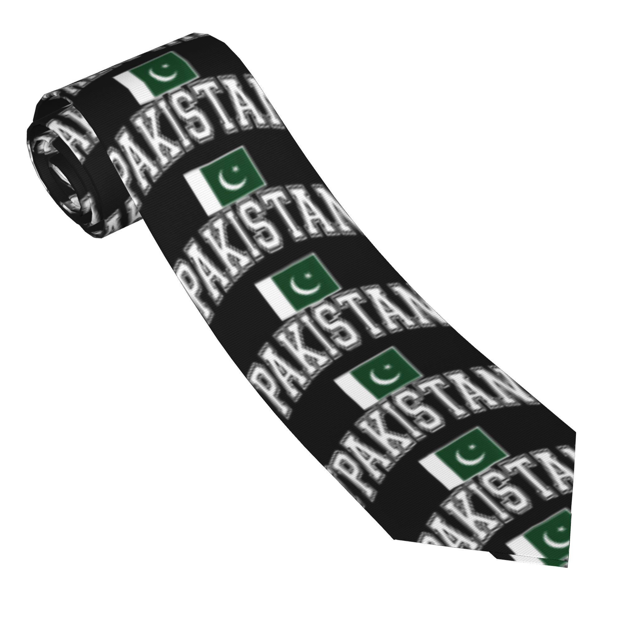 Pakistan Pakistani Flag Tie  L - Men Accessories Pakistan ulasan dan harga
