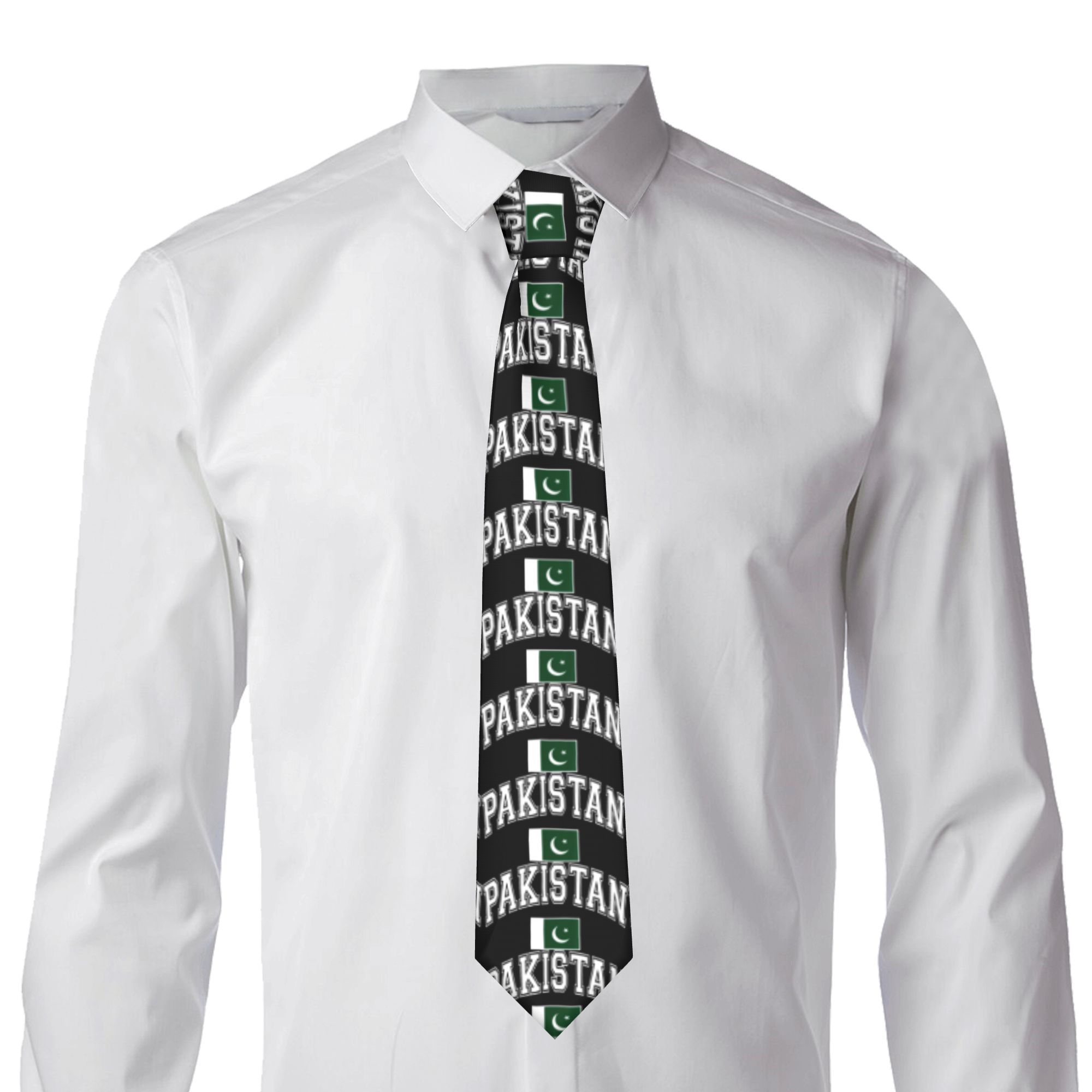 Pakistan Pakistani Flag Tie  L - Men Accessories Pakistan ulasan dan harga