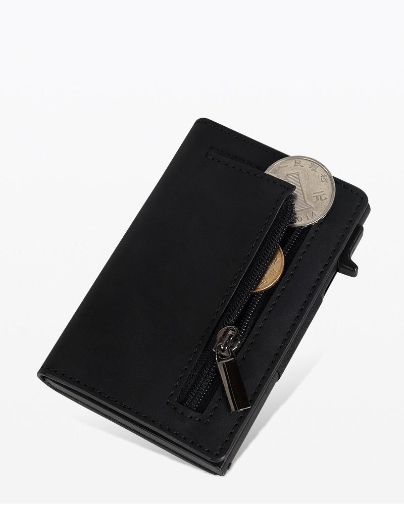 2026 Men's Luxury Magnetic Lea - Card Case Minimalist ulasan dan harga