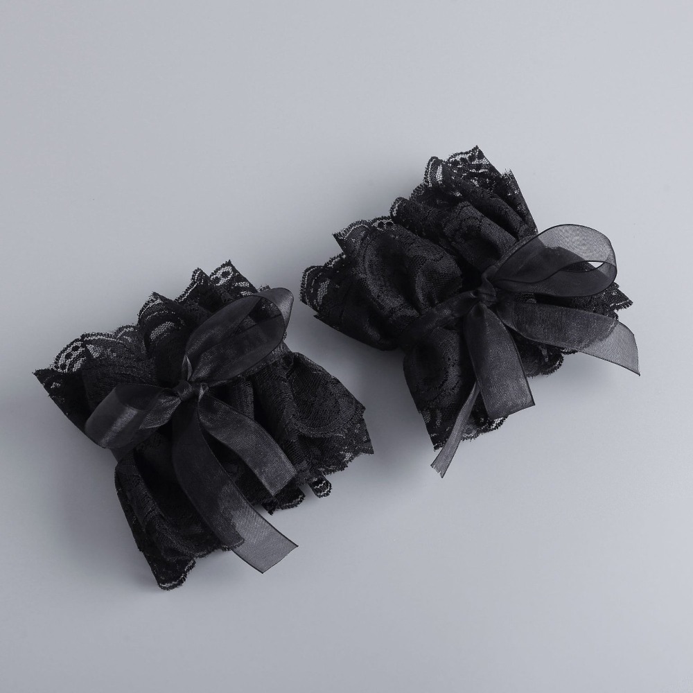 Fashion Victorian Lace Jabot C - Men Accessories Wrist ulasan dan harga