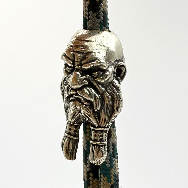 Brass Bearded Old Man Knife Be - Men Accessories Wrist ulasan dan harga