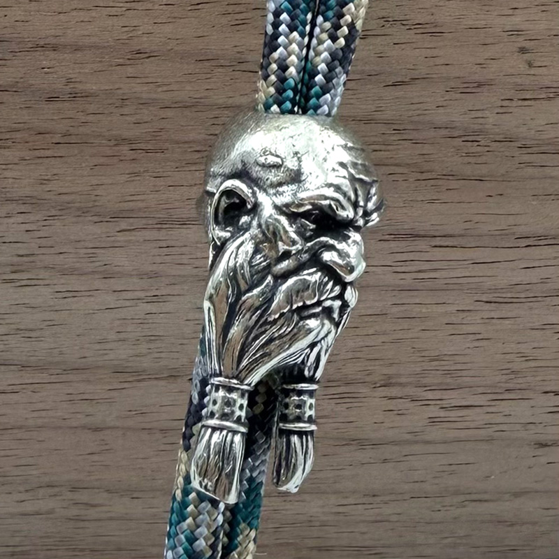 Brass Bearded Old Man Knife Be - Men Accessories Wrist ulasan dan harga