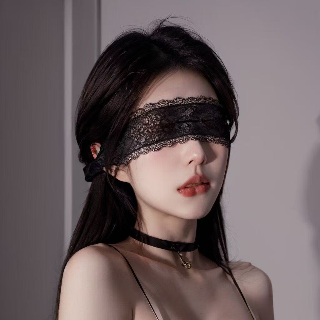 Sexy Lace Eye Mask Black Flora - Men'S Mens Accessories ulasan dan harga
