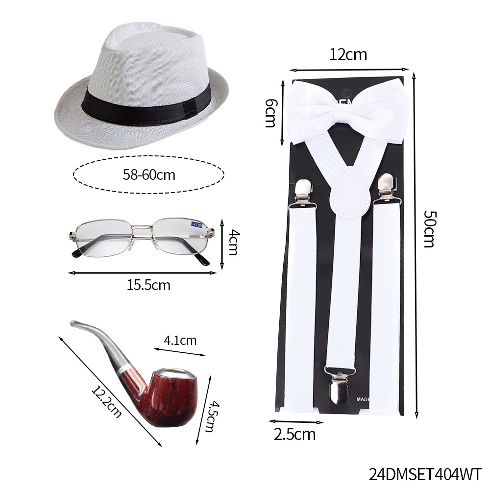 1920s Mens Gatsby Gangster Cos - Men'S Accessories In The 1920S ulasan dan harga