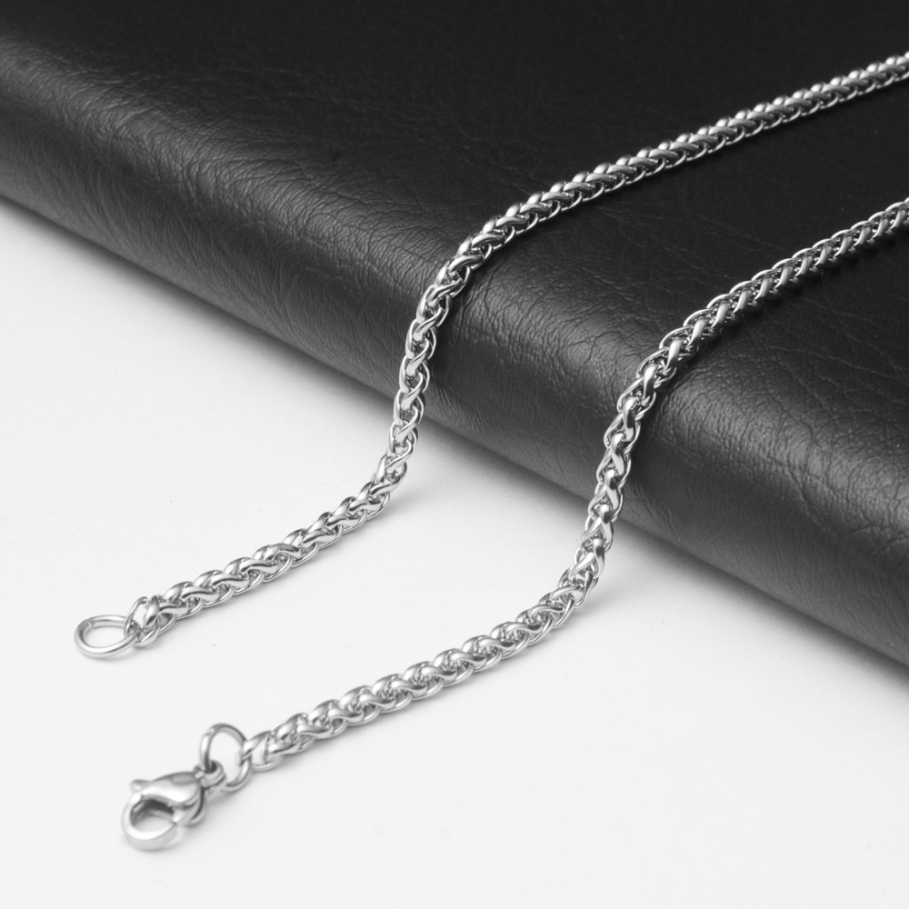 3MM Thick STAINLESS STEEL TWIS - Men Accessories Singapore ulasan dan harga