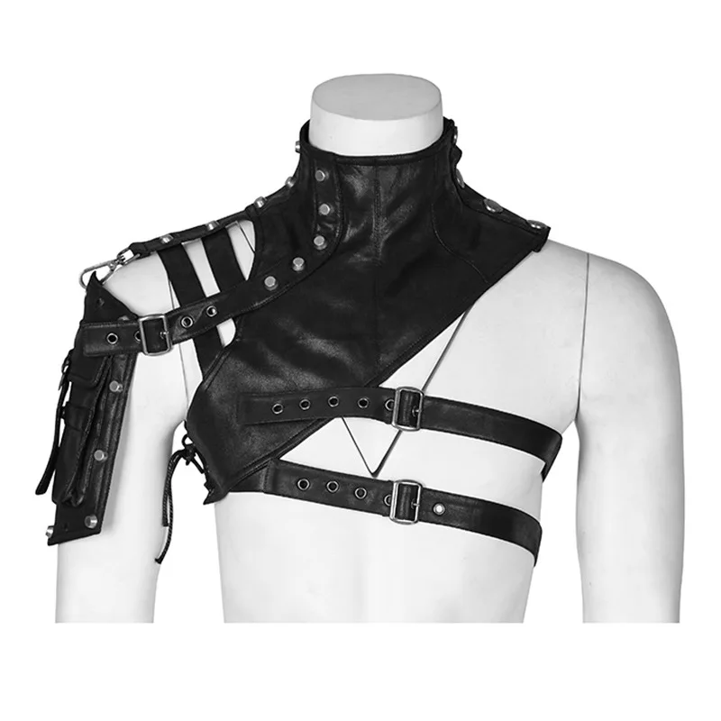 Steampunk Medieval Leather Arm - Men'S Accessories Pouch ulasan dan harga
