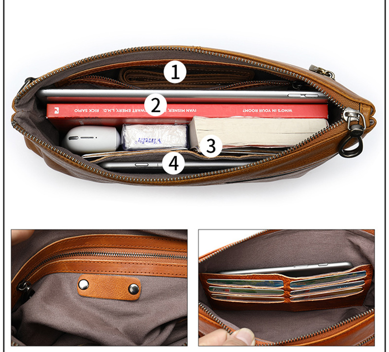 Luufan Top Grade Genuine Leath - Men'S Accessories Wallet ulasan dan harga