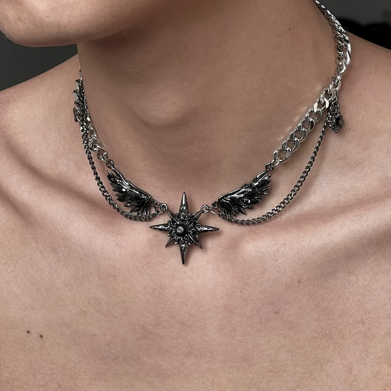New Gothic Dark Style Thorn St - Men Accessories Singapore ulasan dan harga