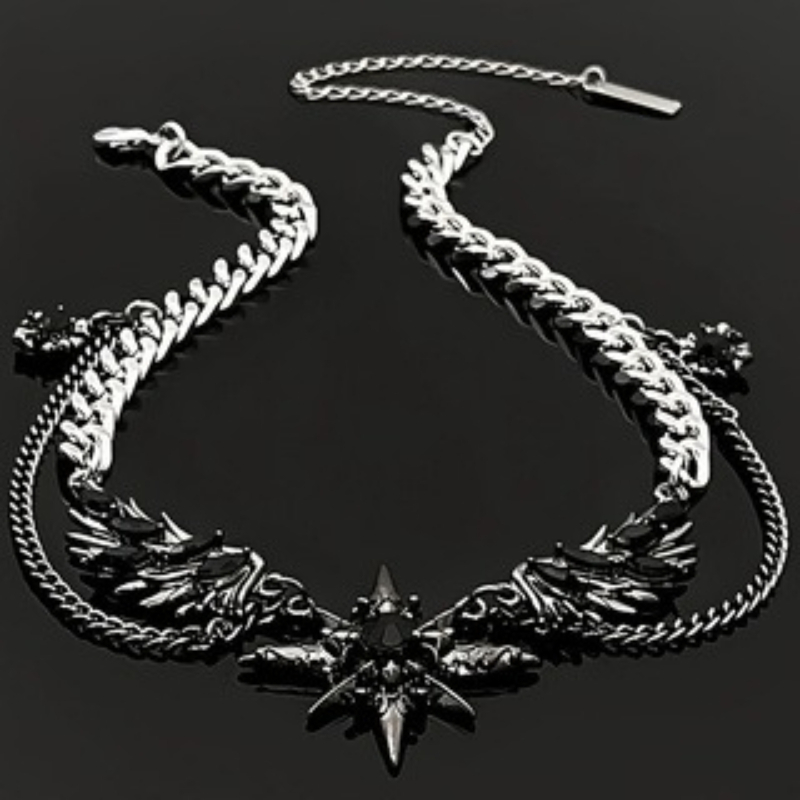 New Gothic Dark Style Thorn St - Men Accessories Singapore ulasan dan harga