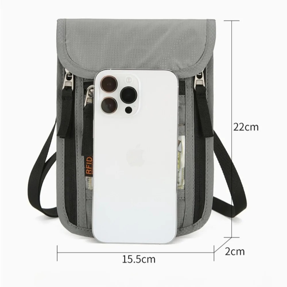 RF ID Blocking Travel Neck Wal - Men'S Accessories Wallet ulasan dan harga