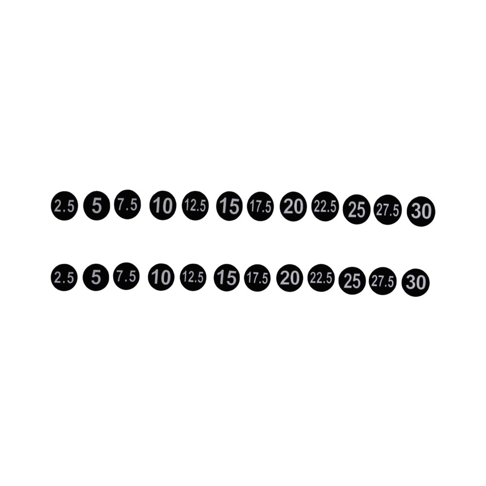 Weight Rack Label Stickers 5kg - Men'S Mens Accessories ulasan dan harga