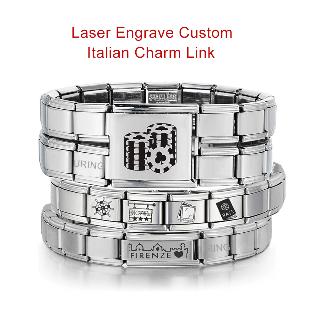 URING Customized Laser Engrave - Bracelet Beaded Men ulasan dan harga