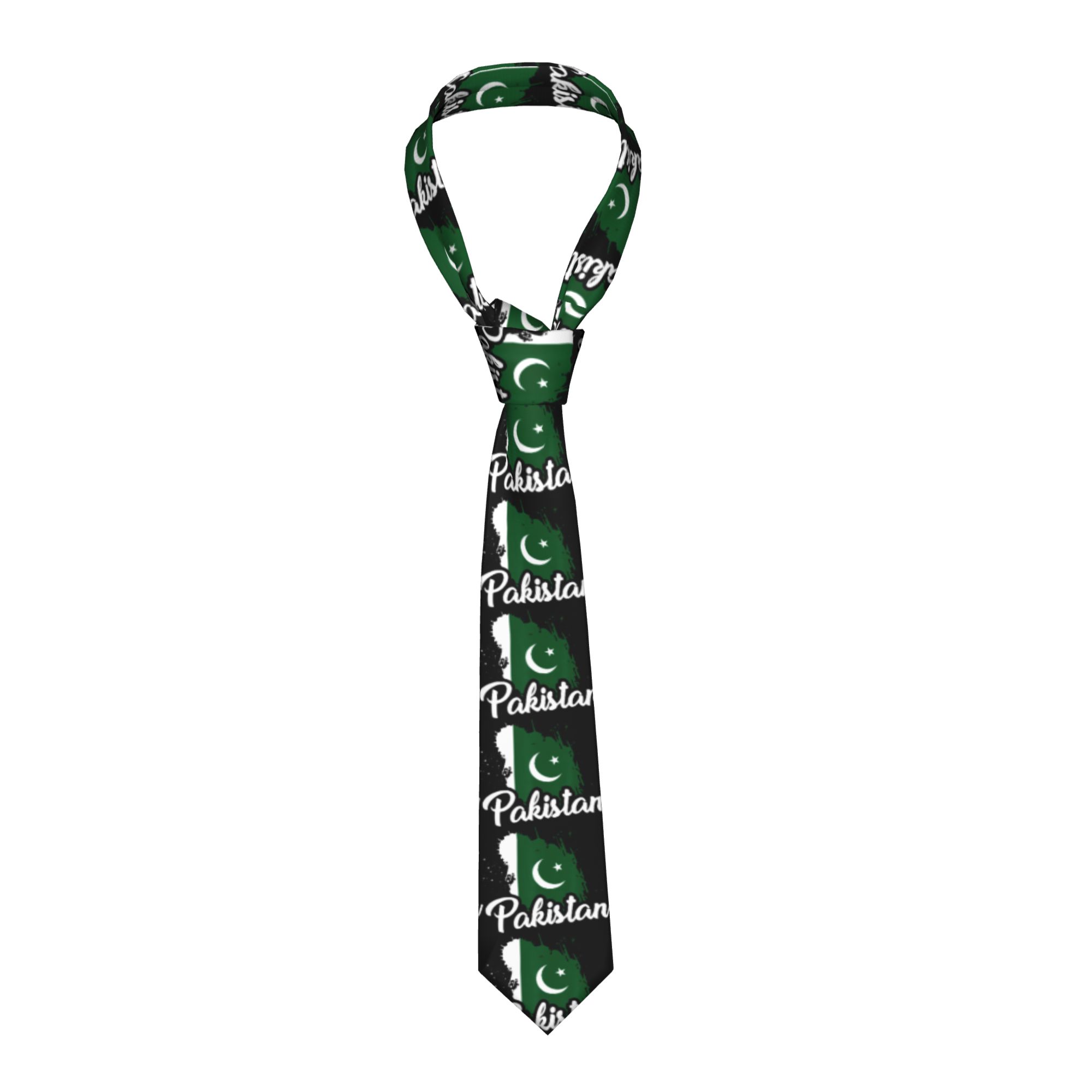 Men's Tie Pakistan Flag Pakist - Men Accessories Pakistan ulasan dan harga