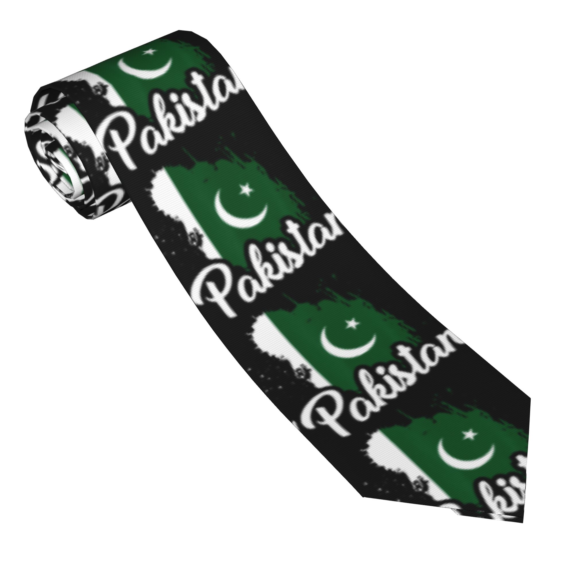 Men's Tie Pakistan Flag Pakist - Men Accessories Pakistan ulasan dan harga