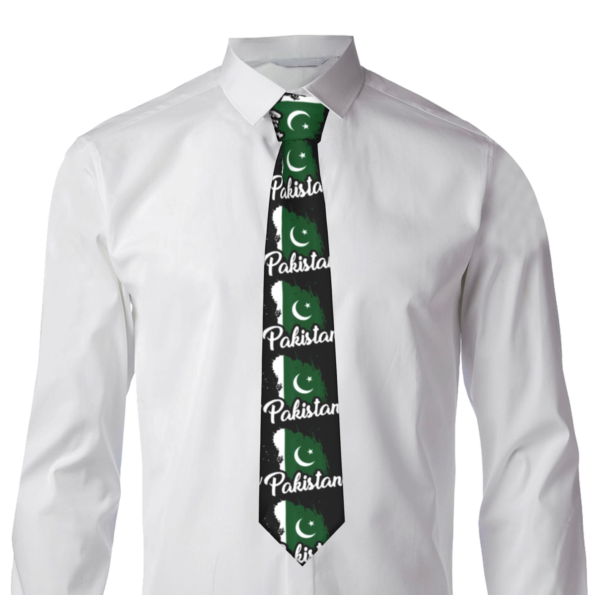 Men's Tie Pakistan Flag Pakist - Men Accessories Pakistan ulasan dan harga