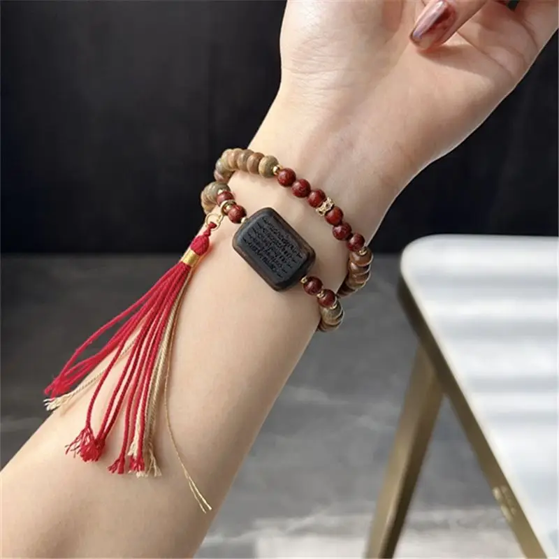 Natural Green Sandalwood Bead  - Bracelet Beaded Men ulasan dan harga