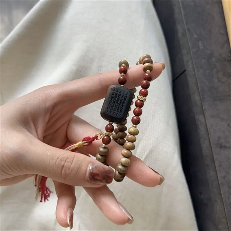Natural Green Sandalwood Bead  - Bracelet Beaded Men ulasan dan harga