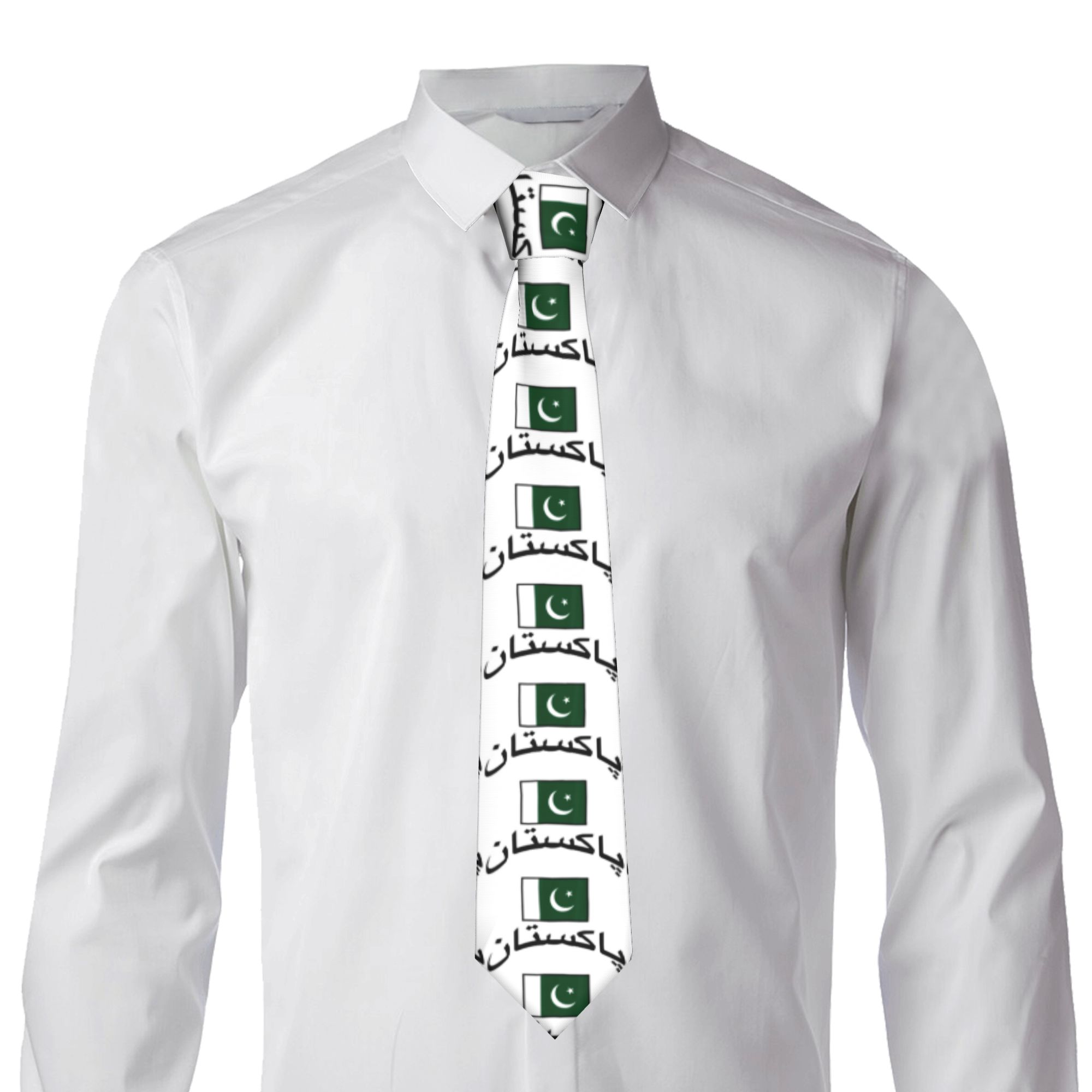 Pakistan Flag Pakistani Tie  L - Men Accessories Pakistan ulasan dan harga
