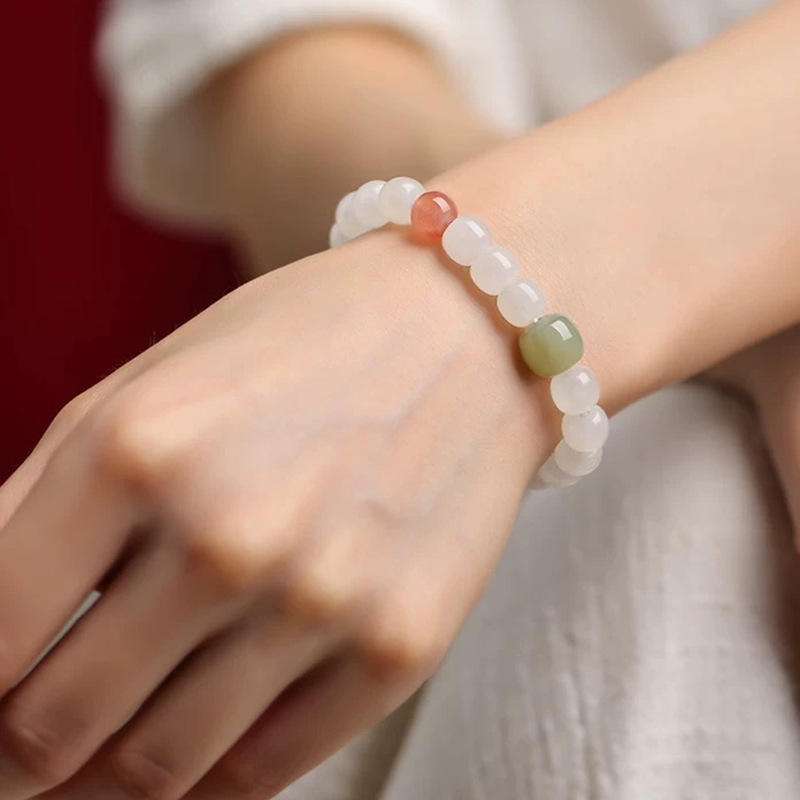 2026 Natural Hetian Jade Brace - Bracelet Beaded Men ulasan dan harga