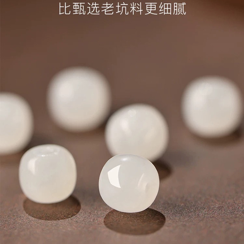 2026 Natural Hetian Jade Brace - Bracelet Beaded Men ulasan dan harga