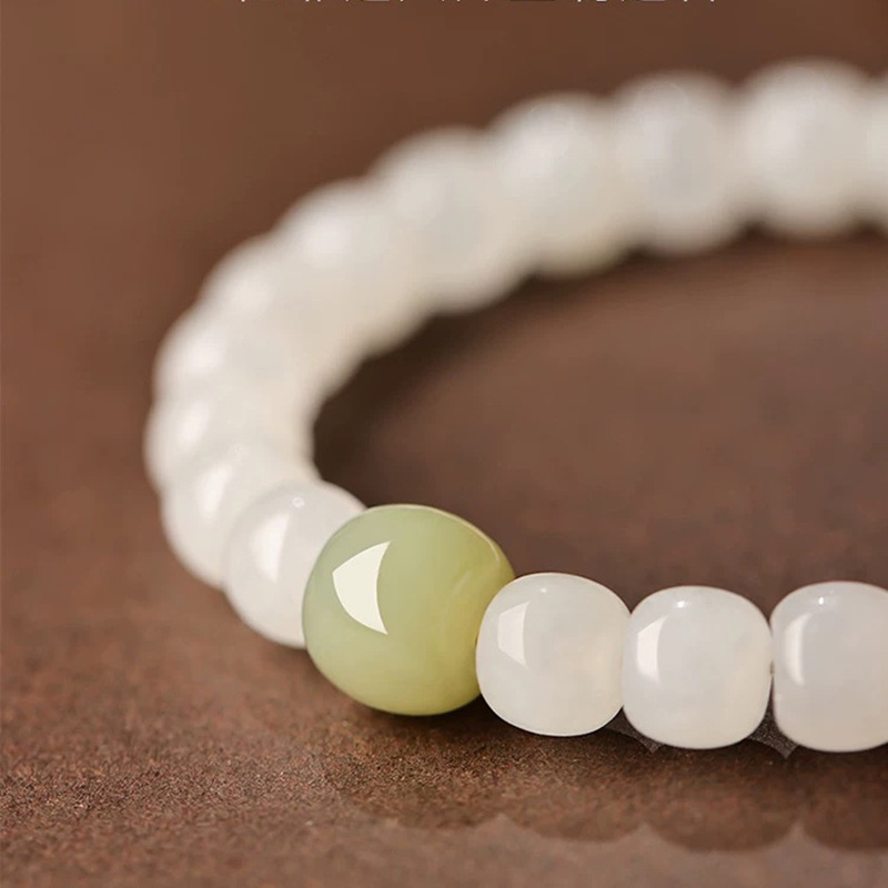 2026 Natural Hetian Jade Brace - Bracelet Beaded Men ulasan dan harga