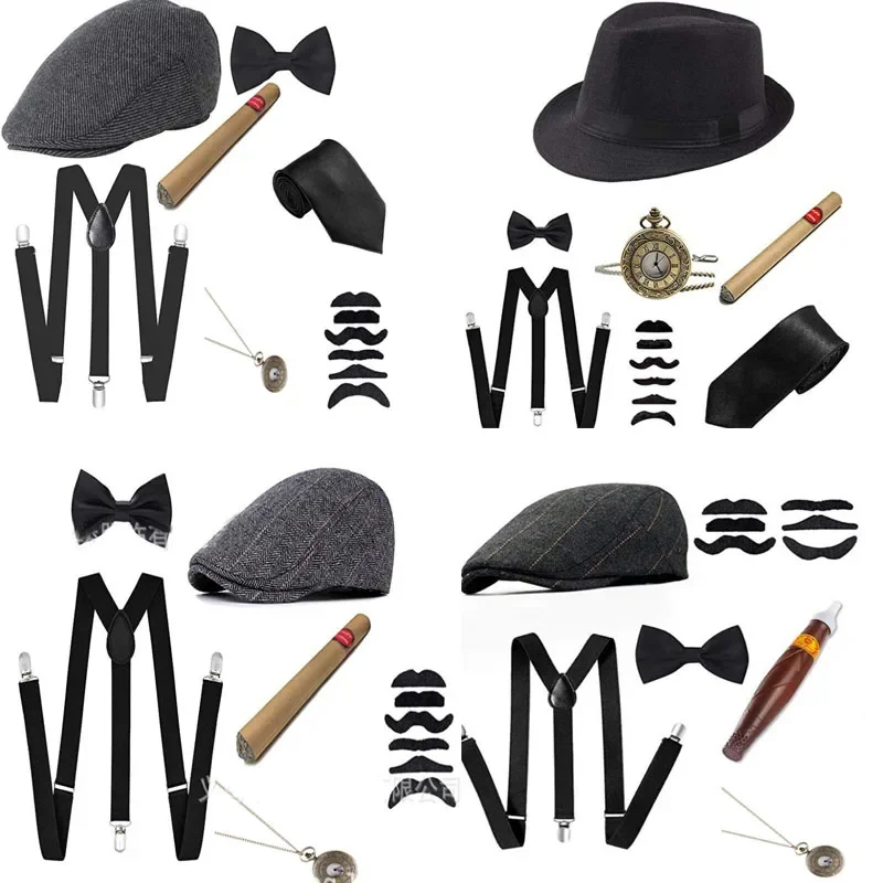 2026 1920S Halloween 20S Cospl - Men'S Accessories In The 1920S ulasan dan harga