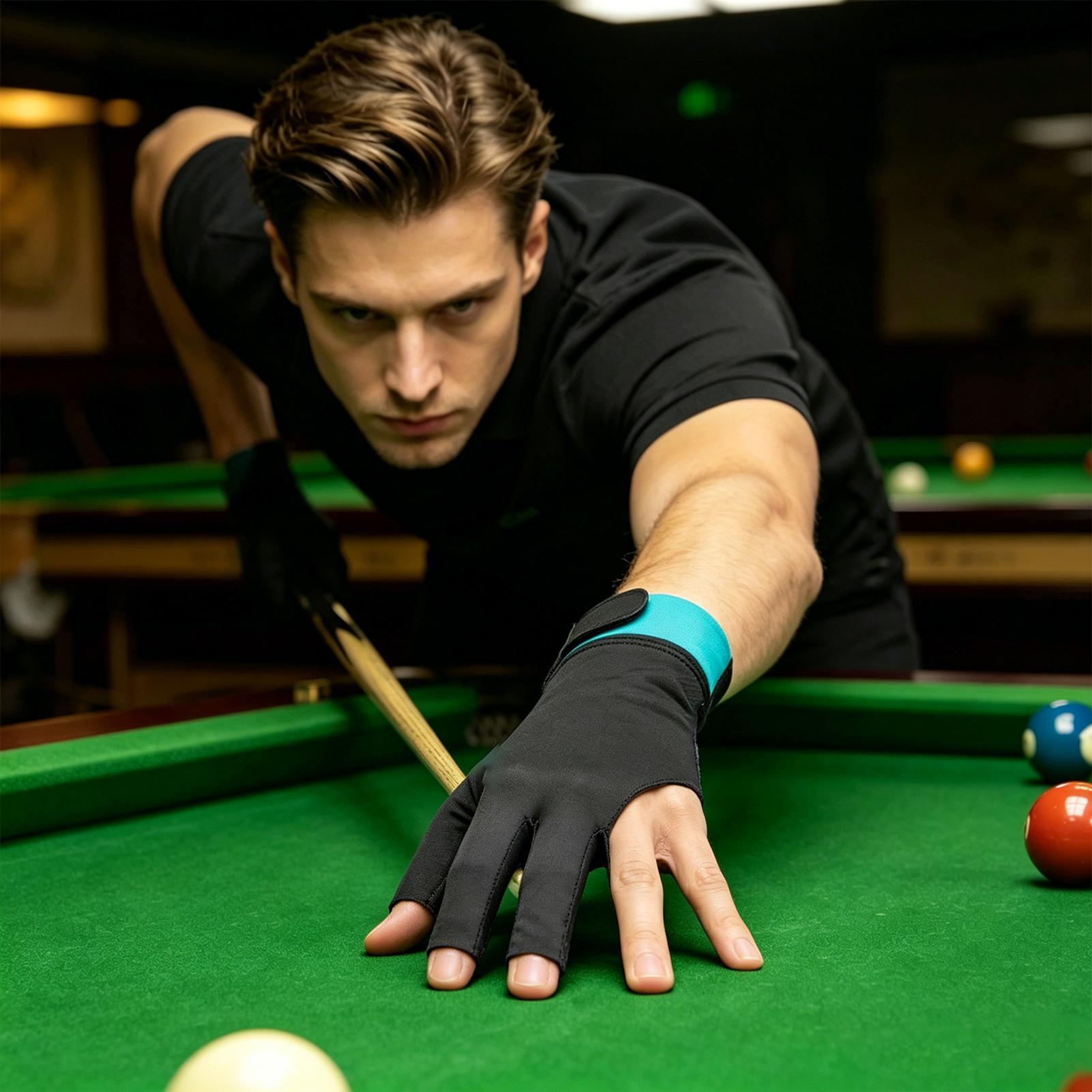 Pool Glove 3-Finger Anti-Slip  - Men Accessories For Hand ulasan dan harga