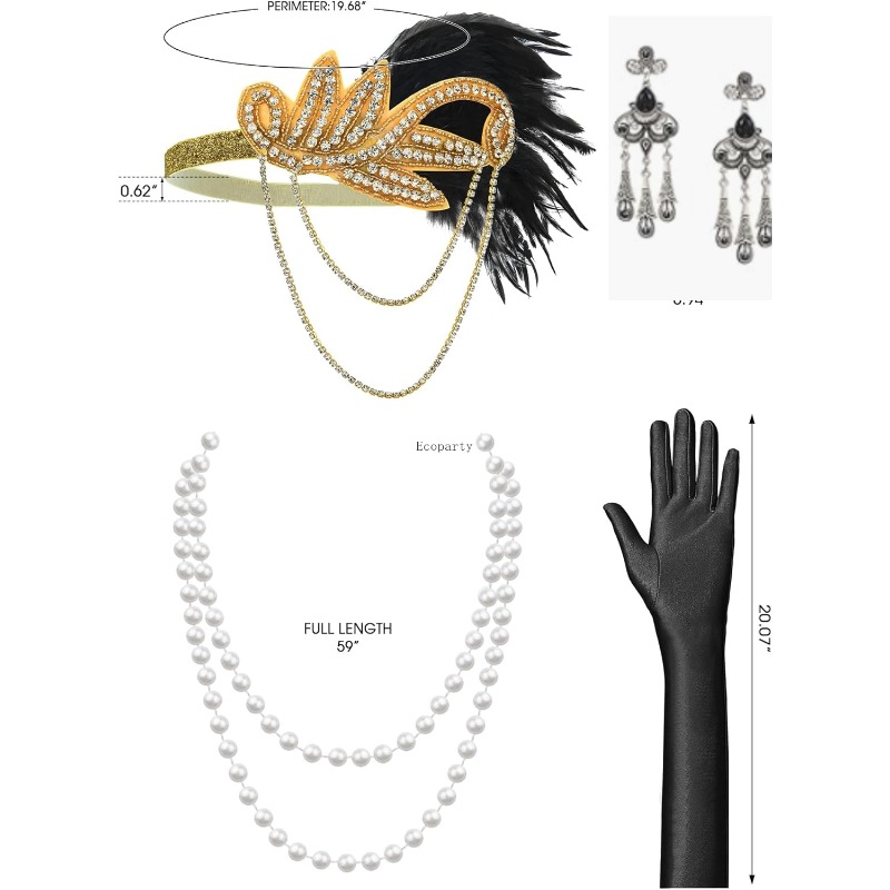 20er 1920s Dresses for Women,  - Men'S Accessories In The 1920S ulasan dan harga