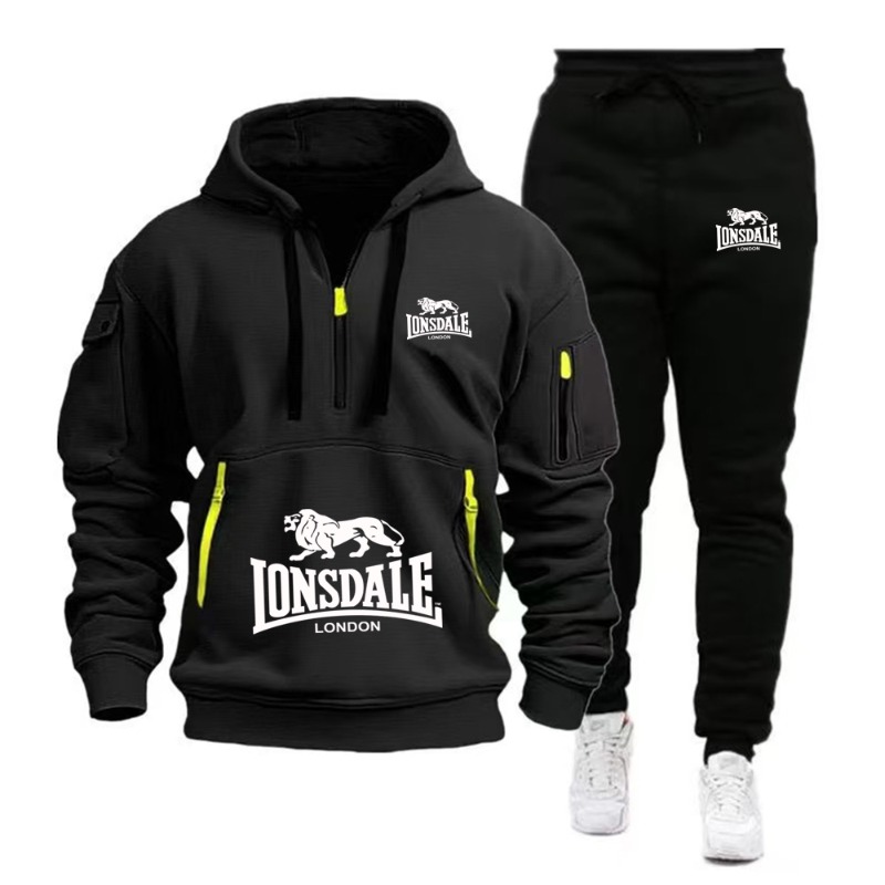 LONSDALE Men's Kangaroo Pocket - Men'S Accessories Pouch ulasan dan harga