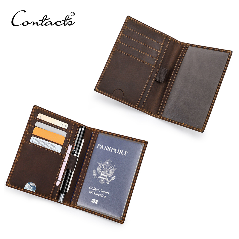CONTACT'S Passport Holder Men  - Men'S Accessories Wallet ulasan dan harga