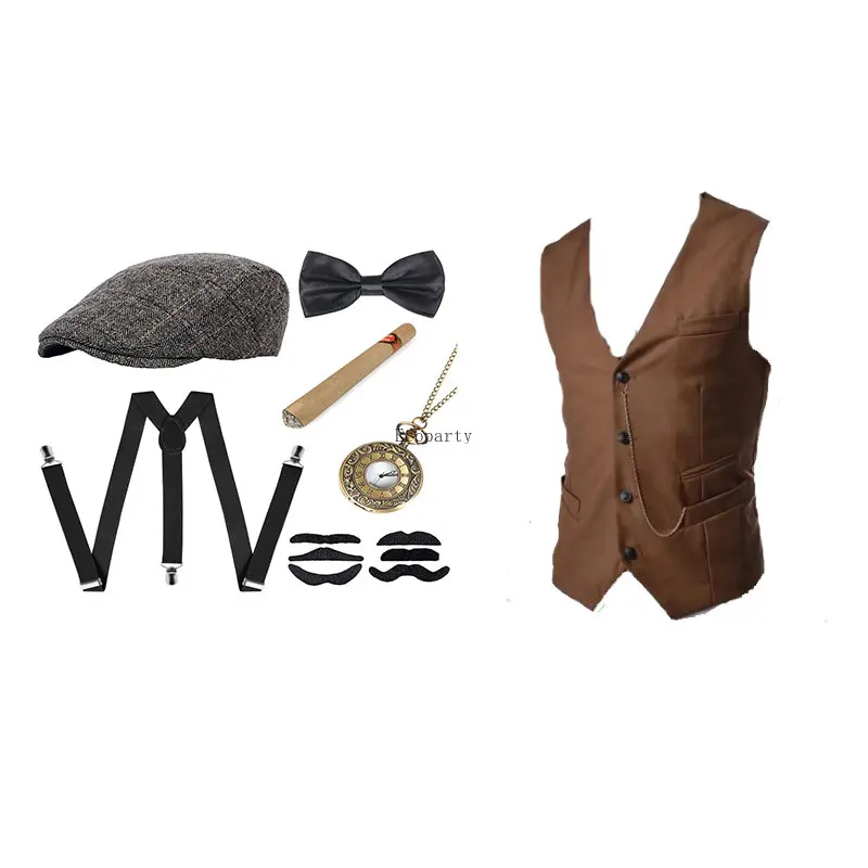 Men's Gangster Costume And Acc - Men'S Accessories In The 1920S ulasan dan harga