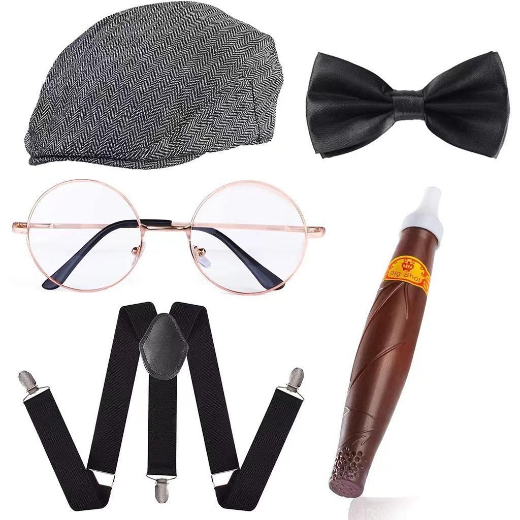 Cosplay Holiday Party Old Man  - Men'S Accessories In The 1920S ulasan dan harga