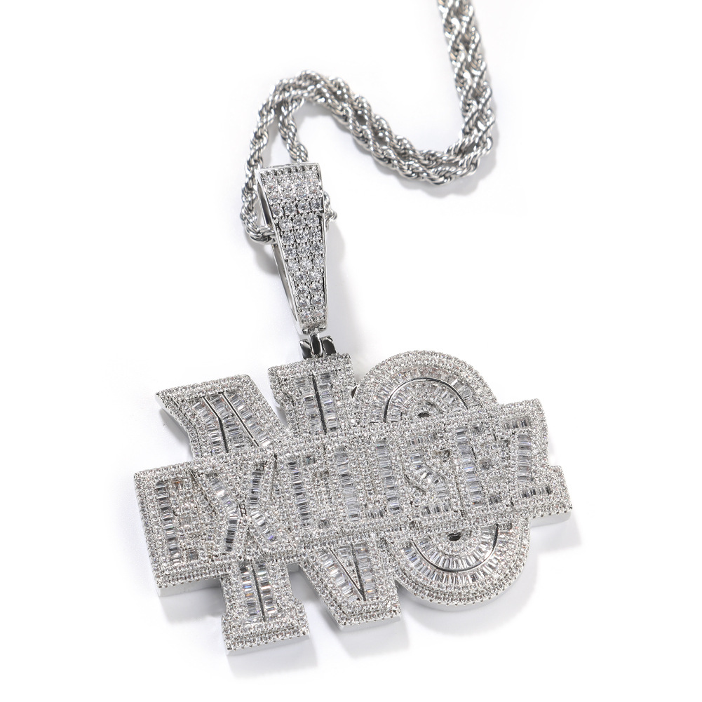 Niche Design Alphabet Hip-hop  - Men Accessories Singapore ulasan dan harga