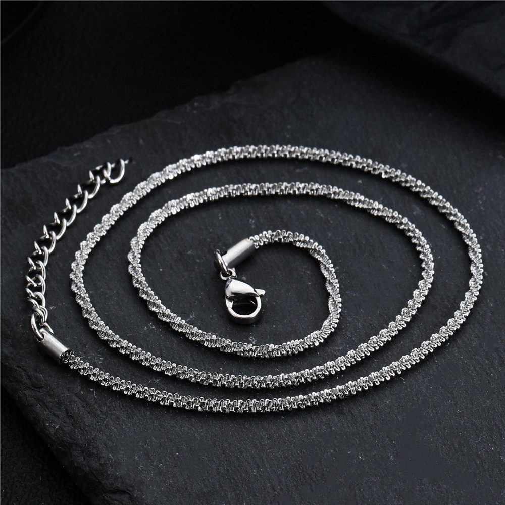 2.5mm Simple Singapore Chain N - Men Accessories Singapore ulasan dan harga