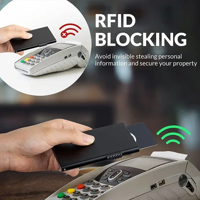 Anti-RFID Blocking Wallet for  - Card Case Minimalist ulasan dan harga