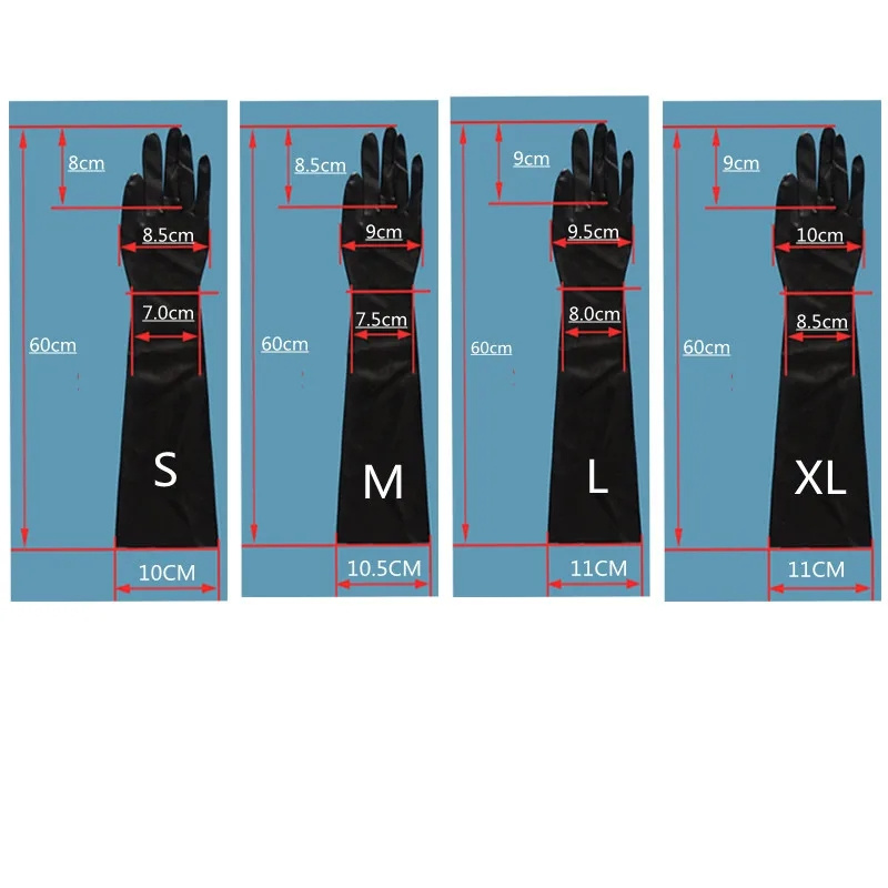 Unisex Latex Rubber Gloves Fet - Men Accessories Wrist ulasan dan harga