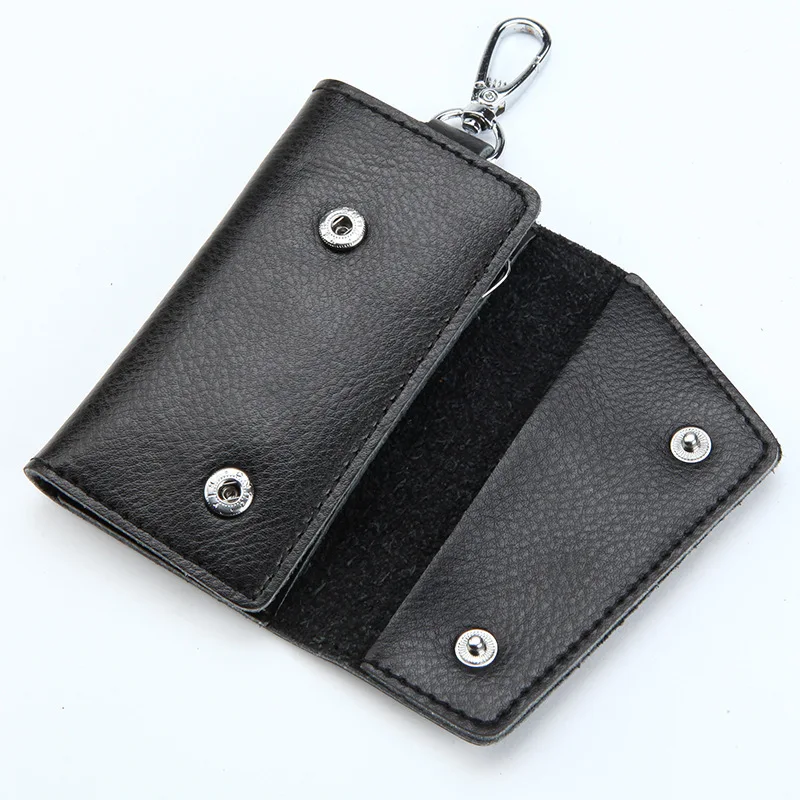 Genuine Leather Keychain Men K - Men'S Accessories Wallet ulasan dan harga
