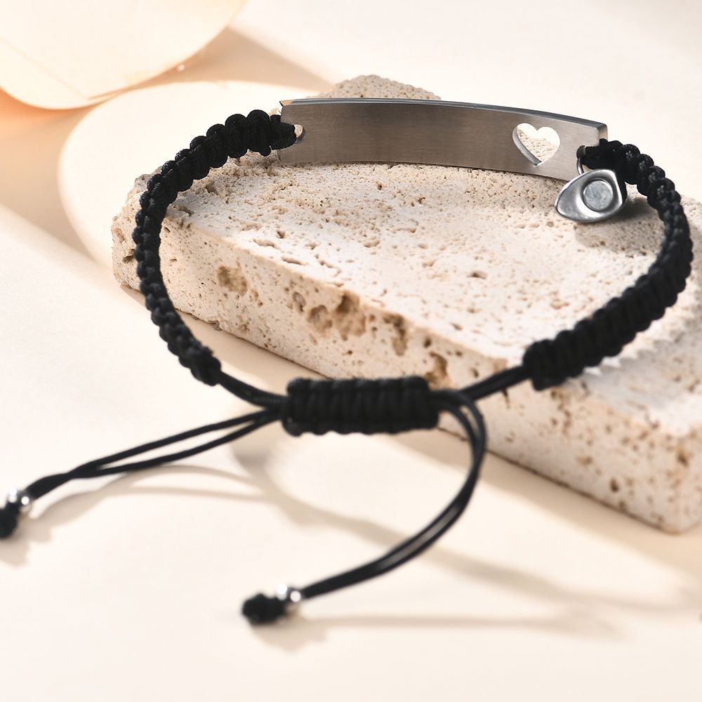 Custom Stainless Steel Couple  - Men Accessories Wrist ulasan dan harga