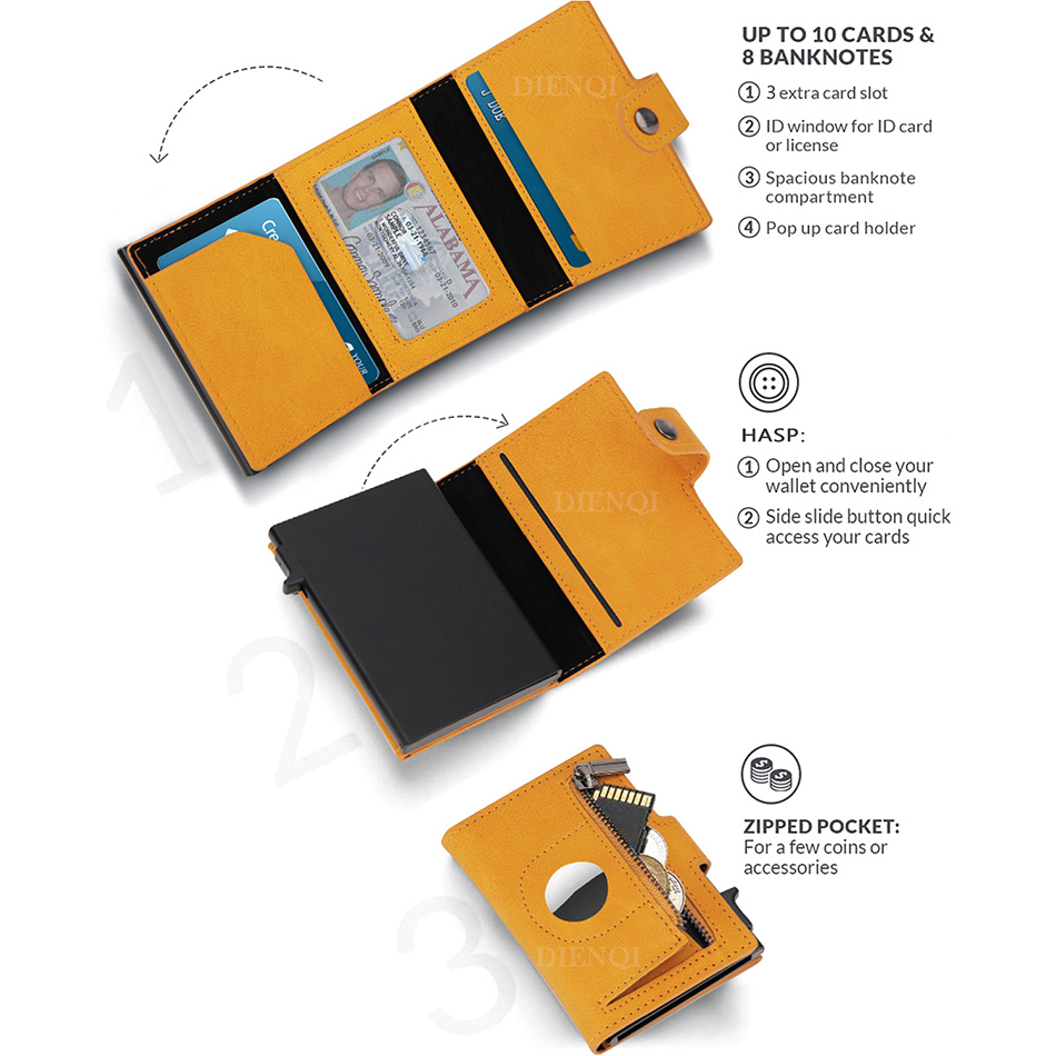 Airtag Wallet Rfid Credit Card - Card Case Minimalist ulasan dan harga