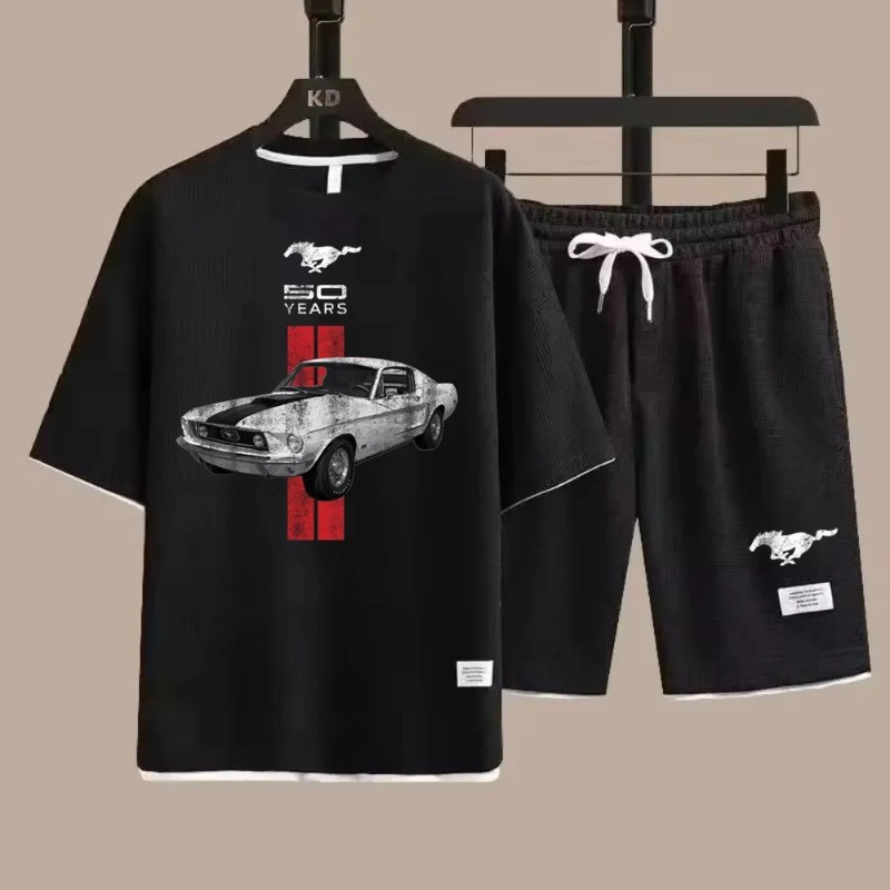 Retro 50 Years Mustang Car Man - Men'S Accessories Pouch ulasan dan harga