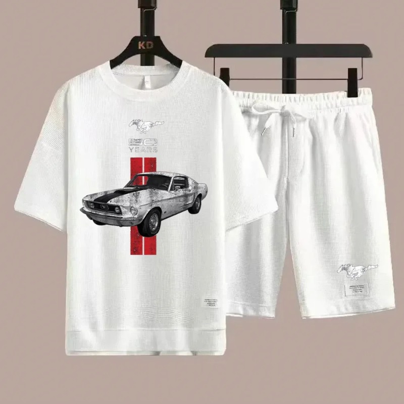 Retro 50 Years Mustang Car Man - Men'S Accessories Pouch ulasan dan harga